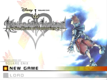 Kingdom Hearts - Re-Chain of Memories (Japan) screen shot title